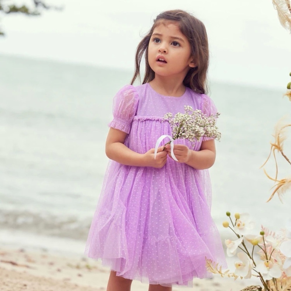 Next Lavender Kids Formal Dress